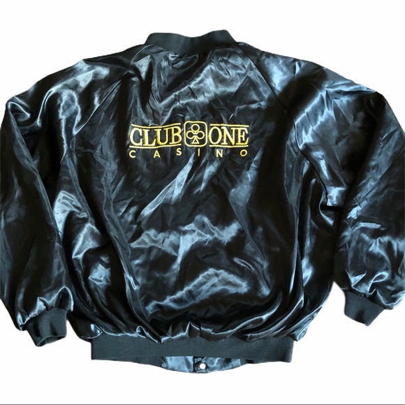 Vintage Bomber Button up Jacket - Picture 1 of 3